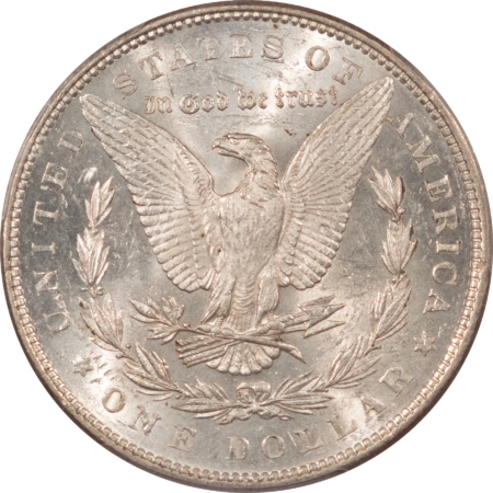 Dollars 1878 7TF $1 MORGAN DOLLAR, REV OF 1879 – PCGS AU-58, LOOKS UNC!