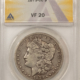 Dollars 1921 $1 PEACE DOLLAR – NGC MS-63, WHITE, KEY-DATE! CHOICE!