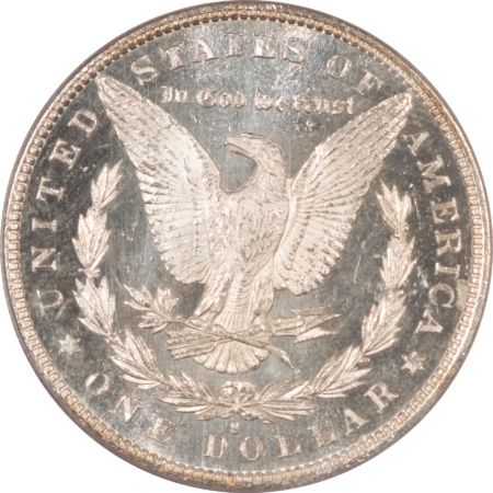Dollars 1879-S $1 MORGAN DOLLAR – PCGS MS-64 DMPL DEEP MIRROR PROOFLIKE, GREAT CONTRAST!
