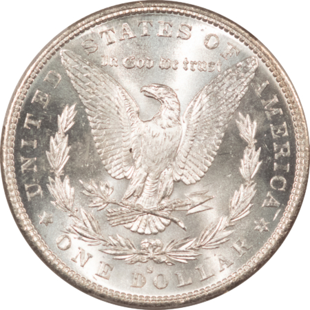 Dollars 1880/79-S $1 MORGAN DOLLAR – PCGS MS-63, BLAST WHITE!