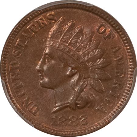 Indian 1882 INDIAN CENT – PCGS MS-64 BN, FRESH & PREMIUM QUALITY!