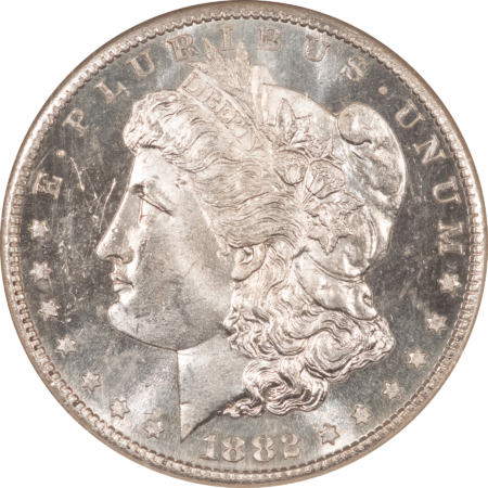 Dollars 1882-S $1 MORGAN DOLLAR – NGC MS-63 PL, FLASHY & DEEP!