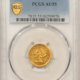 $1 1862 TYPE 3 $1 GOLD DOLLAR – PCGS MS-64, FRESH & FLASHY CIVIL WAR DATE!