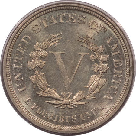 Liberty Nickels 1883 LIBERTY NICKEL, NO CENTS – PCGS MS-64, 66 QUALITY! RATTLER, SUPER PQ!