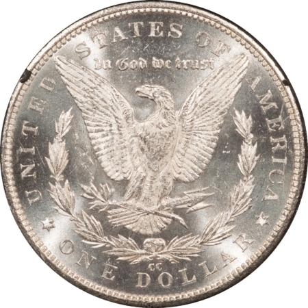 Dollars 1884-CC $1 MORGAN DOLLAR GSA TREASURE – CACG MS-63 PL, PROOFLIKE! CAC! BOX/CARD!