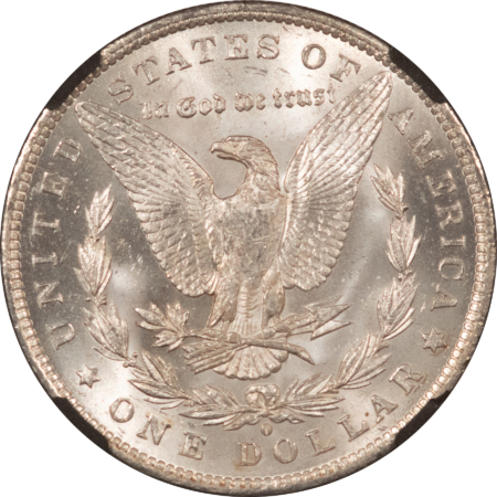 Dollars 1884-O $1 MORGAN DOLLAR – NGC BRILLIANT UNCIRCULATED, ORIGINAL BAG SERIES!