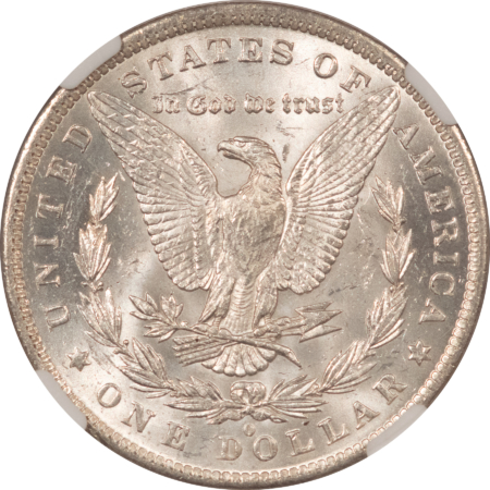 Dollars 1884-O $1 MORGAN DOLLAR – NGC MS-63, WHITE!