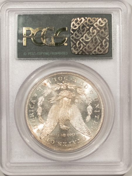 Dollars 1885-S $1 MORGAN DOLLAR – PCGS MS-62, OLD GREEN HOLDER, BLAZER! PREMIUM QUALITY!