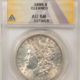 Dollars 1886 $1 MORGAN DOLLAR, VAM-1A LINE IN 6, DIE 2 – ANACS AU-53