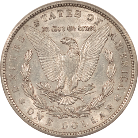 Dollars 1886 $1 MORGAN DOLLAR, VAM-1A LINE IN 6, DIE 2 – ANACS AU-53