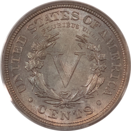 Liberty Nickels 1886 LIBERTY NICKEL – PCGS MS-64, KEY-DATE! ATTRACTIVE!