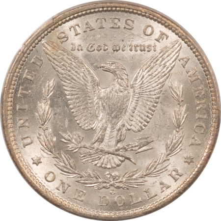 Dollars 1886-O $1 MORGAN DOLLAR – PCGS MS-60, FRESH ORIGINAL WHITE UNC, TOUGH DATE!