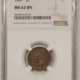 Indian 1888 INDIAN CENT – PCGS MS-63 BN, GORGEOUS COLOR!