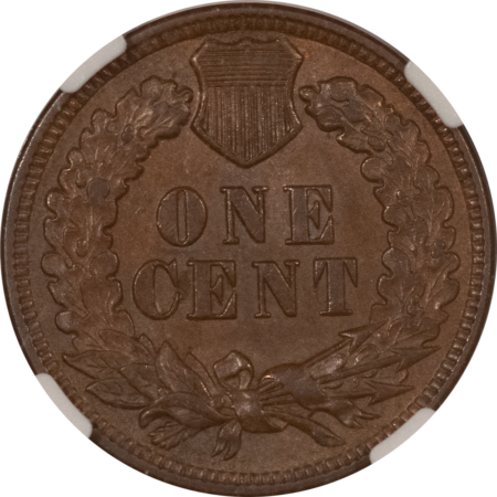 Indian 1887 INDIAN CENT – NGC MS-62 BN