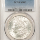 Dollars 1887-O $1 MORGAN DOLLAR – PCGS MS-64, LOOKS 65! PREMIUM QUALITY!!
