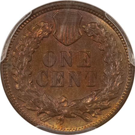 Indian 1888 INDIAN CENT – PCGS MS-63 BN, GORGEOUS COLOR!