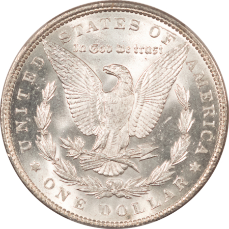 Dollars 1891 $1 MORGAN DOLLAR – PCGS MS-63, WHITE AND FLASHY!