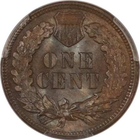 CAC Approved Coins 1891 INDIAN CENT – PCGS MS-64 BN, PRETTY! CAC APPROVED!