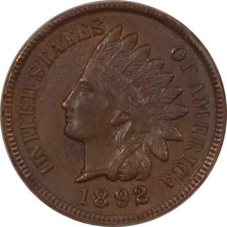 Indian 1892 INDIAN CENT – ICG MS-60 DETAILS, LIGHT CORRISION!