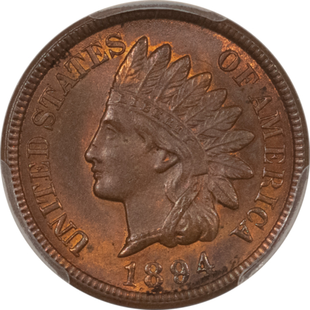 Indian 1894 INDIAN CENT – PCGS MS-64 RB, BETTER DATE!