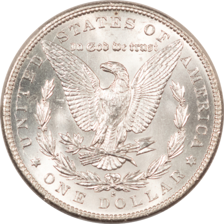 Dollars 1894-S $1 MORGAN DOLLAR – PCGS MS-63, BLAZING WHITE!