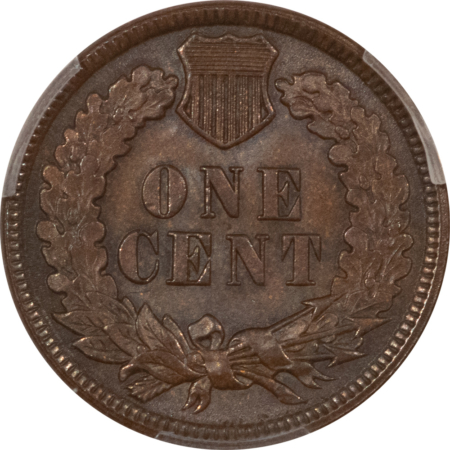Indian 1896 INDIAN CENT – PCGS MS-64 BN, LOOKS GEM!