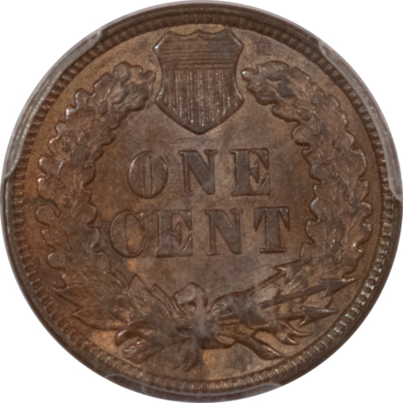 Indian 1897 INDIAN CENT – PCGS MS-62 BN, CHOICE!