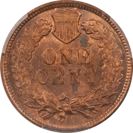 Indian 1898 INDIAN CENT – PCGS MS-64 RB, LOOKS GEM! PREMIUM QUALITY!