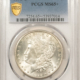 Dollars 1893-CC $1 MORGAN DOLLAR – PCGS XF-45, LUSTER & PREMIUM QUALITY! CARSON CITY!