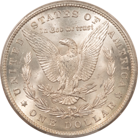 Dollars 1898-O $1 MORGAN DOLLAR – PCGS MS-65+ A WHITE PREMIUM QUALITY GEM!