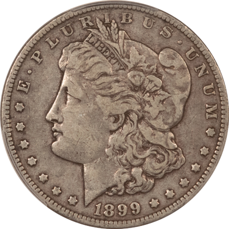 Dollars 1899-O $1 MORGAN DOLLAR, VAM-31, MICRO O, TOP 100 – PCGS VF-25