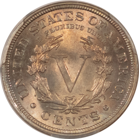 Liberty Nickels 1901 LIBERTY NICKEL – PCGS MS-65, LOOKS 66, GORGEOUS!