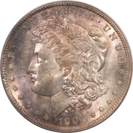 Dollars 1901-O $1 MORGAN DOLLAR – PCGS MS-64 TONED