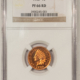 Indian 1876 INDIAN CENT – PCGS MS-66 RB, LOOKS RED! PREMIUM QUALITY!