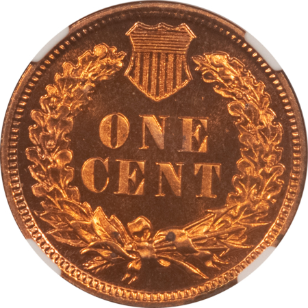 Indian 1902 PROOF INDIAN CENT – NGC PR-66 RD, FIERY RED & PREMIUM QUALITY!