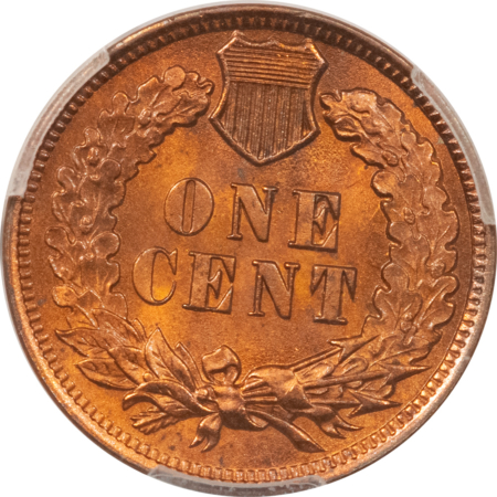 Indian 1902 INDIAN CENT – PCGS MS-64 RB, PRETTY & PQ!