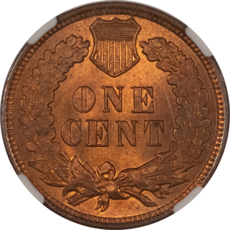 Indian 1906 INDIAN CENT – NGC MS-63 RB ORIGINAL & CHOICE! FULLY RED REVERSE!
