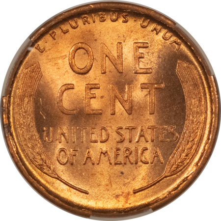 CAC Approved Coins 1909 LINCOLN CENT – CACG MS-64 RD, RED GEM & CAC