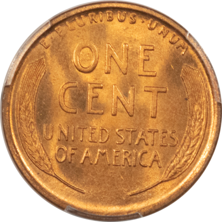 Lincoln Cents (Wheat) 1909-S LINCOLN CENT – PCGS MS-66 RD, FIERY & SUPERB! KEY-DATE!