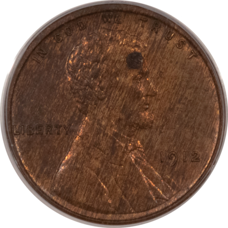 Lincoln Cents (Wheat) 1912 MATTE PROOF LINCOLN CENT – PCGS PR-63 RB