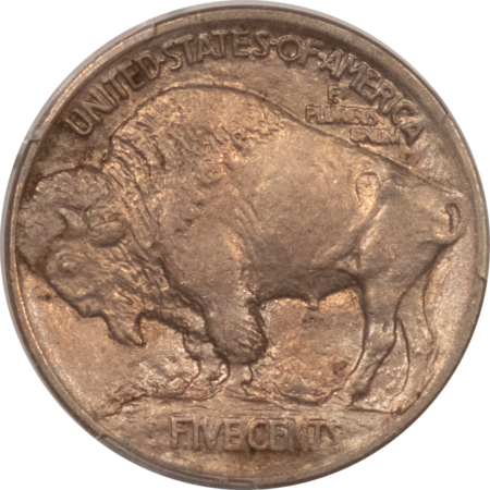 Buffalo Nickels 1913 BUFFALO NICKEL, TYPE 1 – PCGS AU-58, EVERYMAN COIN!