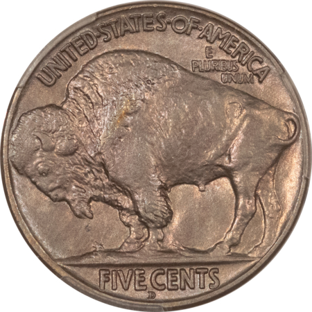 Buffalo Nickels 1913-D BUFFALO NICKEL TYPE 2 – PCGS MS-64, ORIGINAL & WELL-STRUCK