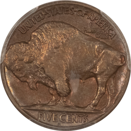 Buffalo Nickels 1915-S BUFFALO NICKEL – PCGS MS-64, ATTRACTIVE & WELL-STRUCK! TOUGH DATE!