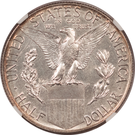 Early Commems 1915-S PAN-PAC COMMEMORATIVE HALF DOLLAR NGC UNC DET BUT PRETTY! LIGHTLY CLEANED
