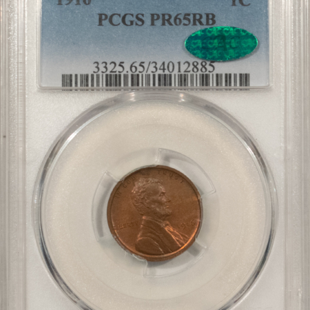 New Store Items 1916 MATTE PROOF LINCOLN CENT, PCGS PR-65RB, CAC; LOW-MINTAGE & SCARCE, PQ, KEY!