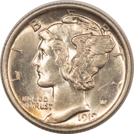 Dimes 1919 MERCURY DIME – UNCIRCULATED