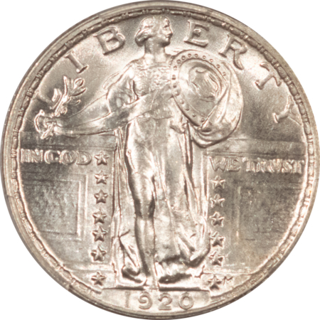 New Certified Coins 1920 STANDING LIBERTY QUARTER – PCGS MS-63 FH, BLAZING WHITE & PREMIUM QUALITY!