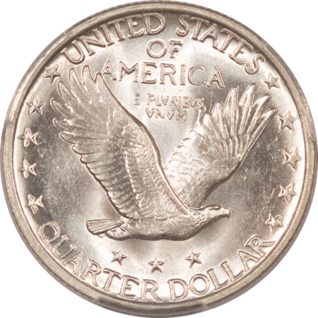 New Certified Coins 1920 STANDING LIBERTY QUARTER – PCGS MS-63 FH, BLAZING WHITE & PREMIUM QUALITY!