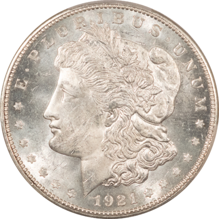 Dollars 1921-D $1 MORGAN DOLLAR – PCGS MS-63, FLASHY!
