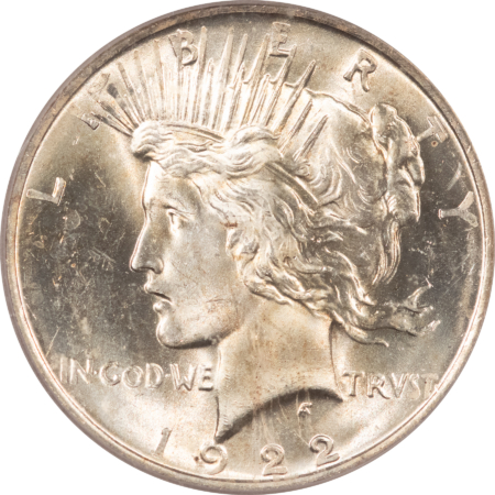 Dollars 1922 $1 PEACE DOLLAR – ICG MS-64